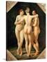 The Three Graces-Jean-Baptiste Regnault-Stretched Canvas