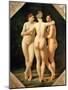 The Three Graces-Jean-Baptiste Regnault-Mounted Giclee Print