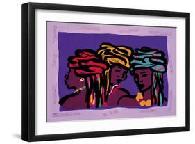 The Three Graces-Gerry Baptist-Framed Art Print