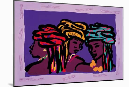 The Three Graces-Gerry Baptist-Mounted Art Print