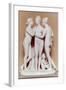 The Three Graces-Bertel Thorvaldsen-Framed Giclee Print