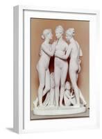 The Three Graces-Bertel Thorvaldsen-Framed Giclee Print