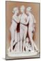 The Three Graces-Bertel Thorvaldsen-Mounted Giclee Print