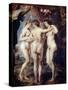 The Three Graces-Peter Paul Rubens-Stretched Canvas