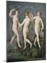 The Three Graces-Johann Heinrich Wilhelm Tischbein-Mounted Giclee Print