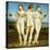 The Three Graces-Raphael-Stretched Canvas