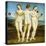 The Three Graces-Raphael-Stretched Canvas