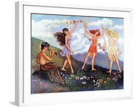 The Three Graces-Judy Mastrangelo-Framed Giclee Print