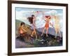 The Three Graces-Judy Mastrangelo-Framed Giclee Print