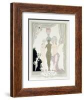 The Three Graces-Georges Barbier-Framed Giclee Print