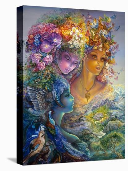 The Three Graces-Josephine Wall-Stretched Canvas