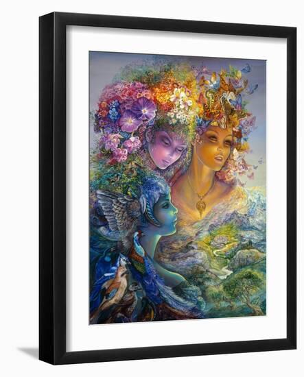 The Three Graces-Josephine Wall-Framed Giclee Print