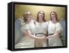 The Three Guardian Angels-Franz Kadlik-Framed Stretched Canvas