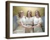 The Three Guardian Angels-Franz Kadlik-Framed Giclee Print