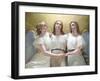 The Three Guardian Angels-Franz Kadlik-Framed Giclee Print