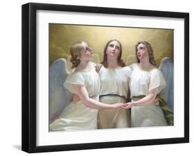 The Three Guardian Angels-Franz Kadlik-Framed Giclee Print