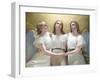 The Three Guardian Angels-Franz Kadlik-Framed Giclee Print