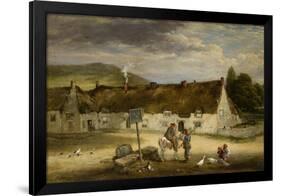 The Three Half Moons, Rothbury, 1887-Robinson Elliot-Framed Giclee Print