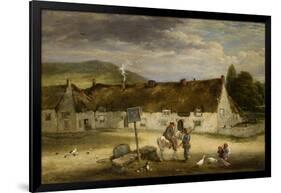 The Three Half Moons, Rothbury, 1887-Robinson Elliot-Framed Giclee Print