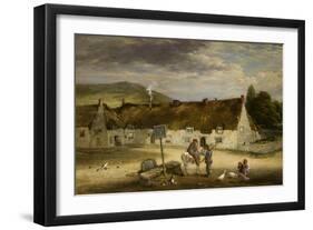 The Three Half Moons, Rothbury, 1887-Robinson Elliot-Framed Giclee Print