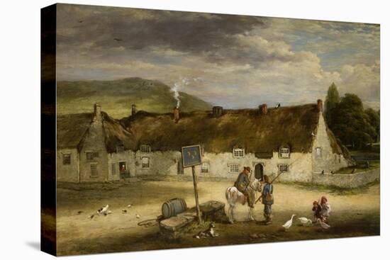 The Three Half Moons, Rothbury, 1887-Robinson Elliot-Stretched Canvas