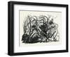 The Three Heads of the Well-Arthur Rackham-Framed Giclee Print