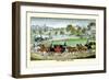 The Three Horse Teams-Henry Thomas Alken-Framed Art Print