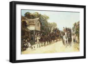 The Three Horseshoes-Heywood Hardy-Framed Giclee Print