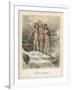 The Three Indians-Theodor Hosemann-Framed Giclee Print