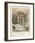 The Three Indians-Theodor Hosemann-Framed Giclee Print