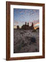 The Three Judges at Sunrise, Goblin Valley State Park, Utah-James Hager-Framed Photographic Print