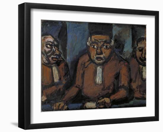 The Three Judges-null-Framed Giclee Print