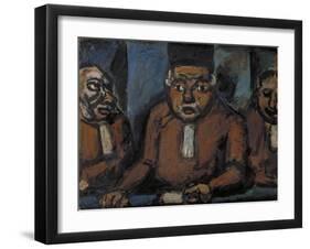 The Three Judges-null-Framed Giclee Print