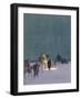 The Three Kings (Pencil and W/C on Paper)-Paul Hey-Framed Giclee Print