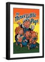 The Three Little Pigs-Milo Winter-Framed Art Print