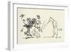 The Three Little Pigs-Arthur Rackham-Framed Giclee Print