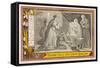 The Three Magi Give Jesus His Birthday Presents-null-Framed Stretched Canvas