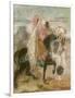 The Three Magi, Started in 1860 and Reworked after 1882-Gustave Moreau-Framed Giclee Print