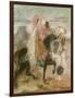 The Three Magi, Started in 1860 and Reworked after 1882-Gustave Moreau-Framed Giclee Print