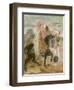 The Three Magi, Started in 1860 and Reworked after 1882-Gustave Moreau-Framed Premium Giclee Print