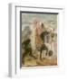 The Three Magi, Started in 1860 and Reworked after 1882-Gustave Moreau-Framed Premium Giclee Print