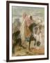 The Three Magi, Started in 1860 and Reworked after 1882-Gustave Moreau-Framed Giclee Print