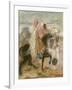 The Three Magi, Started in 1860 and Reworked after 1882-Gustave Moreau-Framed Giclee Print