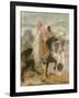 The Three Magi, Started in 1860 and Reworked after 1882-Gustave Moreau-Framed Giclee Print