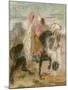 The Three Magi, Started in 1860 and Reworked after 1882-Gustave Moreau-Mounted Giclee Print