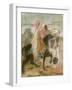 The Three Magi, Started in 1860 and Reworked after 1882-Gustave Moreau-Framed Giclee Print