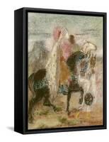 The Three Magi, Started in 1860 and Reworked after 1882-Gustave Moreau-Framed Stretched Canvas