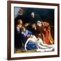 The Three Maries (The Dead Christ Mourned), C1604-Annibale Carracci-Framed Giclee Print