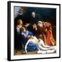 The Three Maries (The Dead Christ Mourned), C1604-Annibale Carracci-Framed Premium Giclee Print