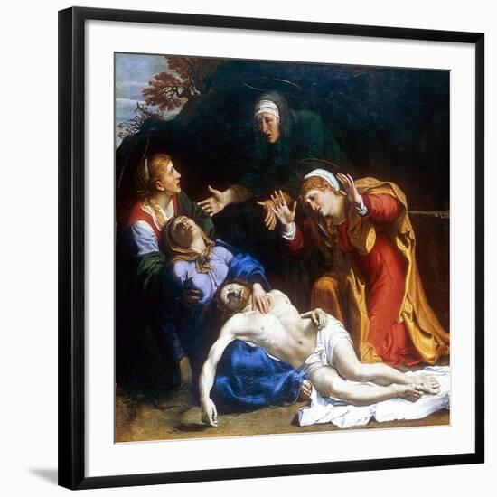 The Three Maries (The Dead Christ Mourned), C1604-Annibale Carracci-Framed Premium Giclee Print